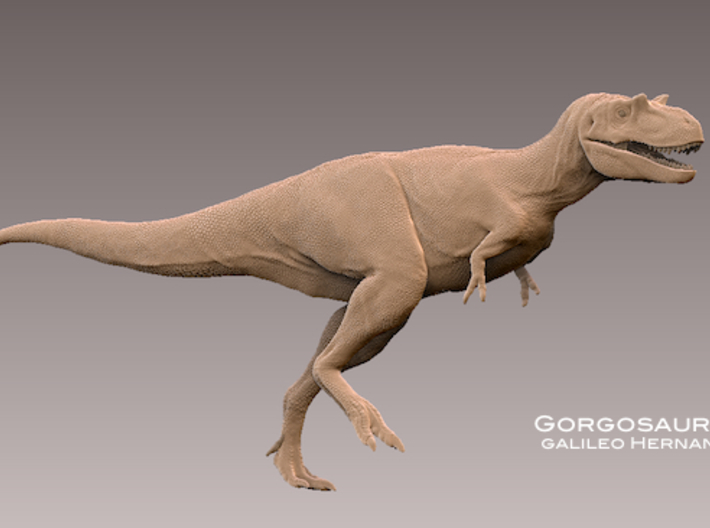 Gorgosaurus1:35 v1 *scaly skin 3d printed