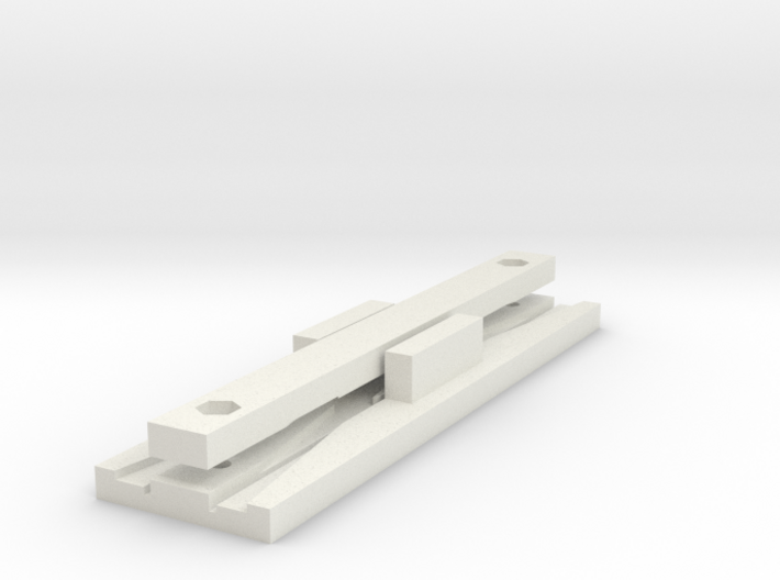 O14 Type 2 Point Frog Rail Cutting Jig 3d printed 