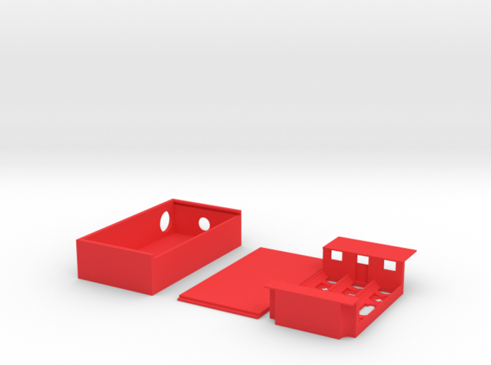 Triple Series Box Mod 3d printed