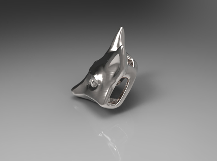 Foxhead Medallion 3d printed 3D Preview Render