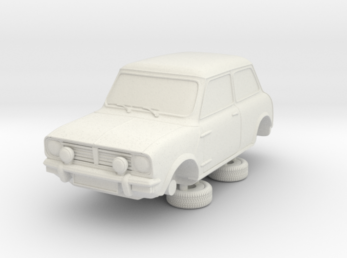 1-87 Austin 74 Saloon 1275 Gt 3d printed