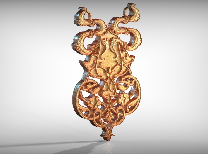 Ornamental Pendant 3d printed