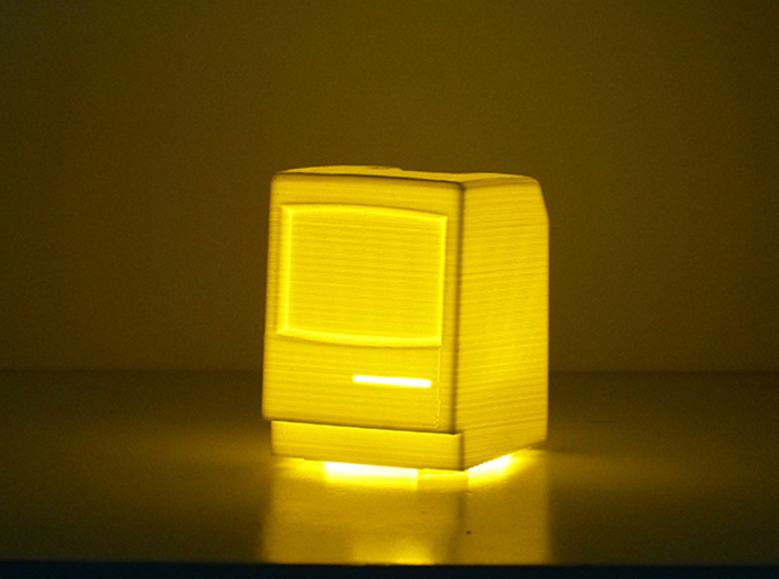 Macintosh Classic II LED Tea Light Holder 3d printed 