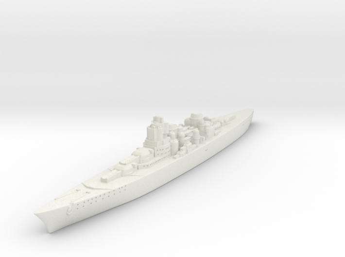 O-class German Battlecruiser (GW36 Scale) 3d printed