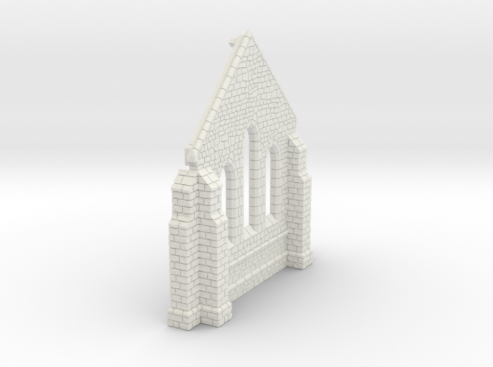 HORelM0141 - Gothic modular church 3d printed 