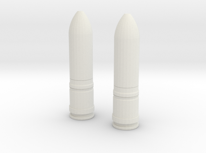 20x28mm OICW grenade shell replica (twins set) 3d printed 