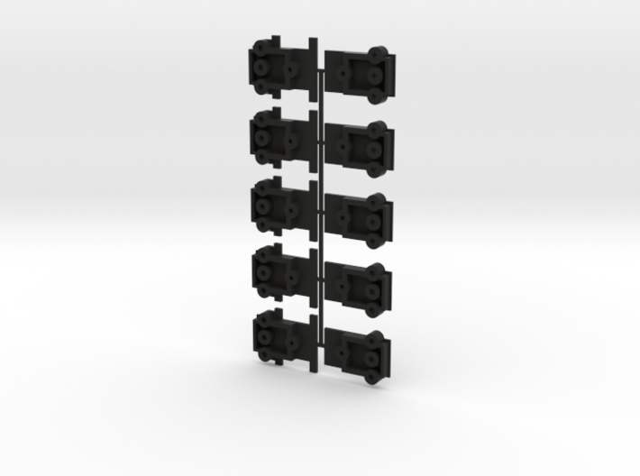 Lionel O Scale Double Door Boxcar Coupler Mount 3d printed