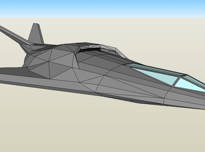 Comet-Class Spaceplane 3d printed 