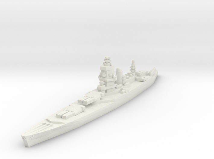 Dunkerque class battlecruiser 1/2400 3d printed