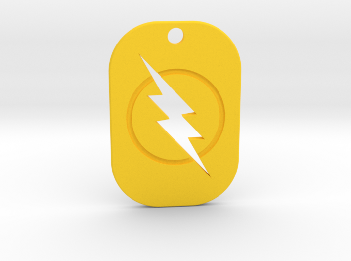 The Reverse Flash Keychain 3d printed