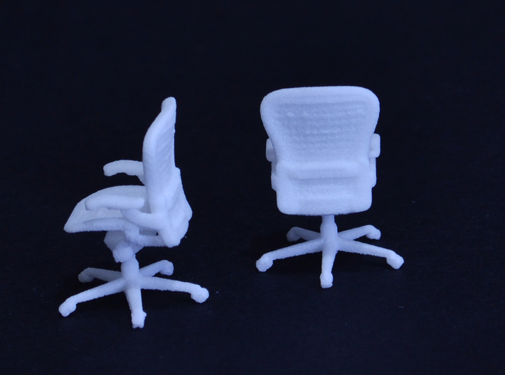 Office Chair 1:50 Scale 3d printed Office Chair