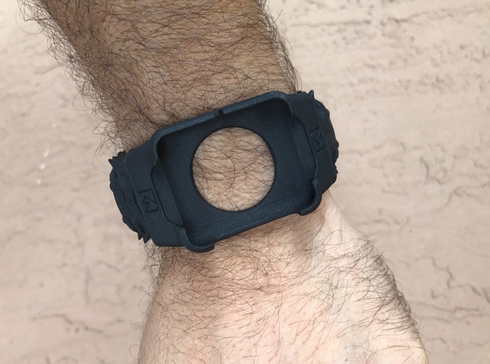 Spikey Combine Cuff Medium Apple Watch 42mm Case 3d printed 