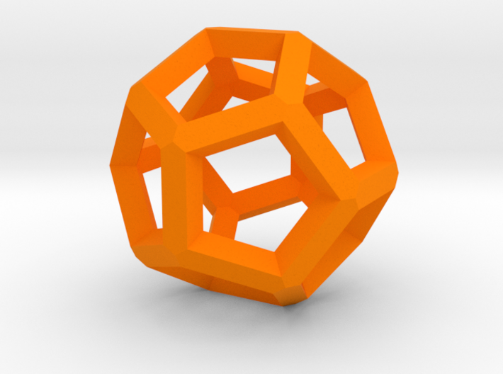 Dodecahedron 5 3d printed