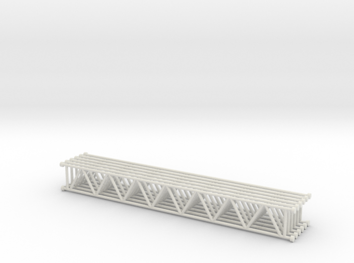 Lattice girder 01. 1:24 Scale 3d printed