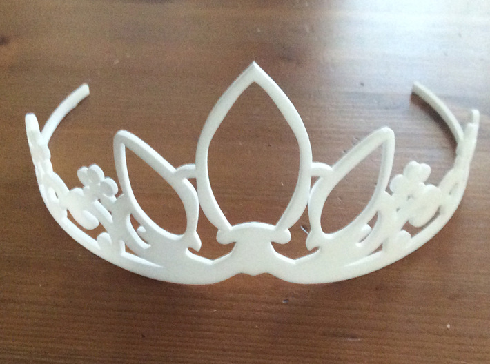 Rapunzel's Tiara 3d printed How you will receive it. 