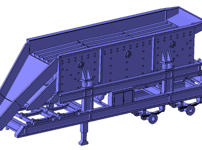 187th Portable Screen Plant 3d printed