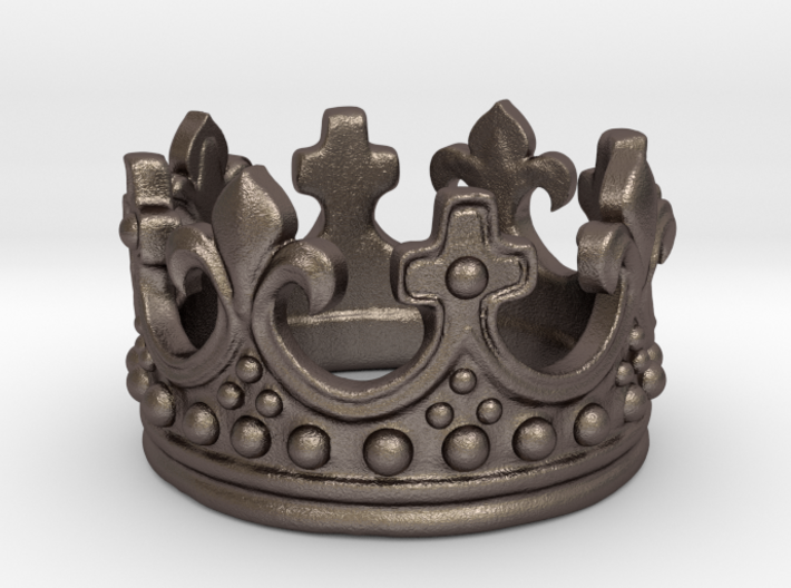 Crown Ring  3d printed 