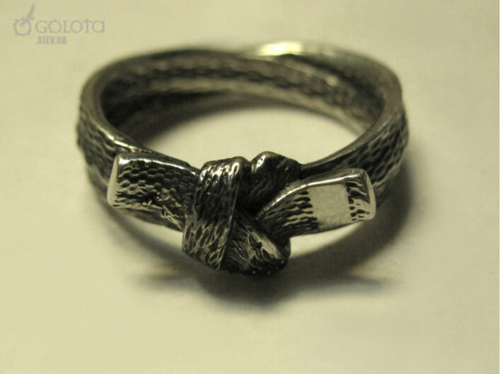 Karate Belt Ring 3d printed judo belt ring