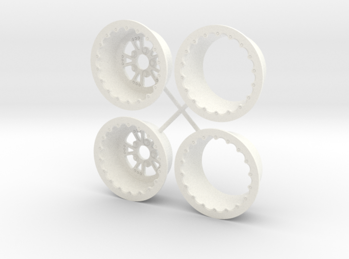 1/12 RCComponents Wheel narrow width 3d printed