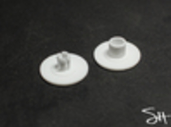 Bearing Cap for Fidget Spinner - Skateboard Size 3d printed 