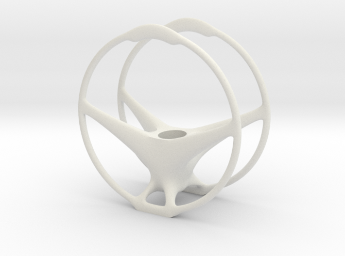 Wheel Vase/planter 3d printed