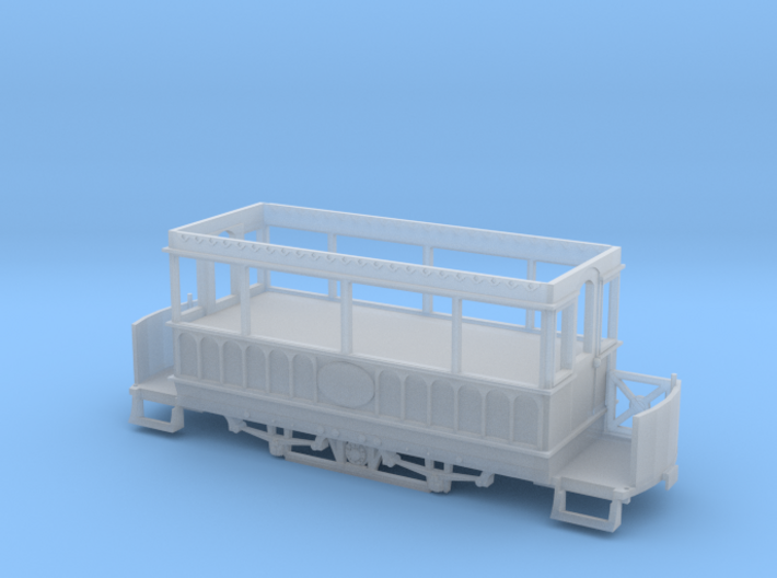 Giant's Causeway tram 2 for motorising OO scale 3d printed