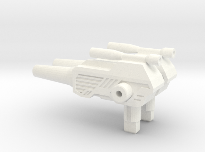 Titans Return: ChromeDome pistol 2.0 3d printed