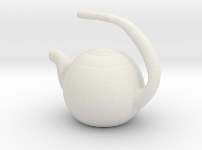 Printle Tea Pot 01- 1/24 3d printed