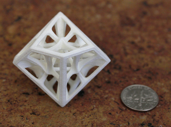 Decahedron 3d printed 