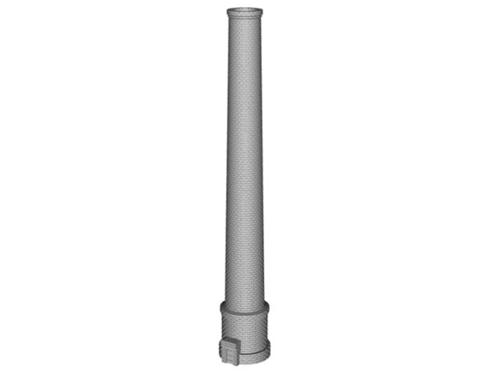 NUch01 Factory chimney 3d printed