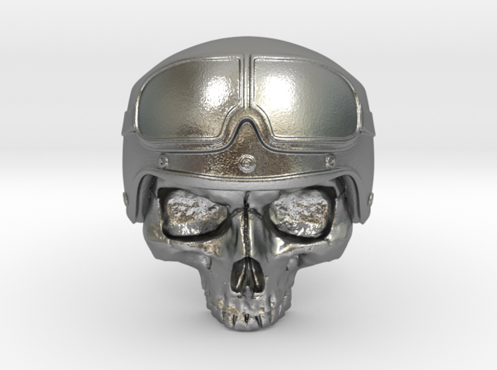 Motorbike Skull 3d printed 