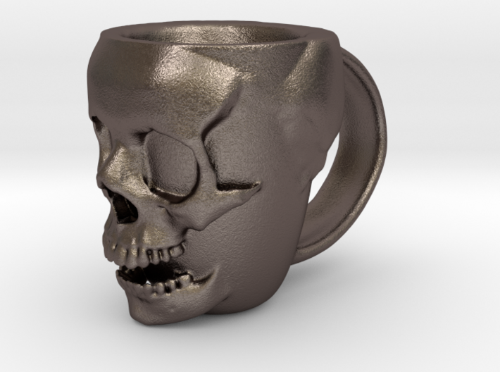 Skull Head Mug 3d printed