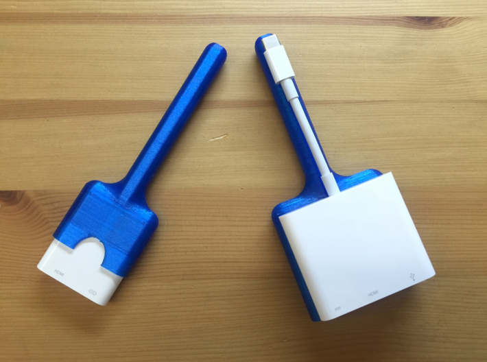 Apple USB-C To HDMI Adaptor Sheaths 3d printed