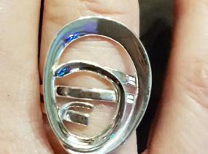 Anello Conchiglia Ring Shell 3d printed