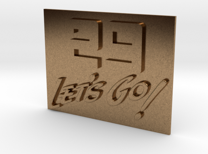 29 Let's Go! A 29th Infantry Division motto 3d printed