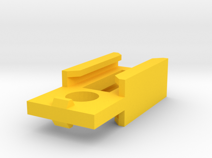 Nerf Rail to Rail Adapter 3d printed