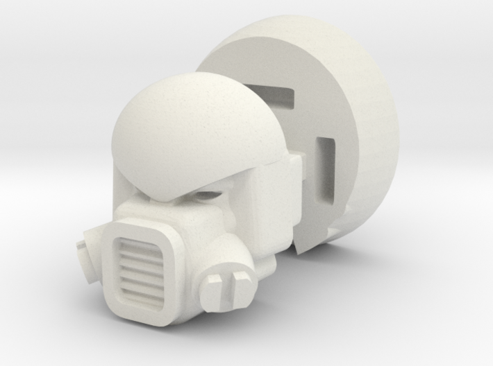 Strika head for Universe Onslaught 3d printed 