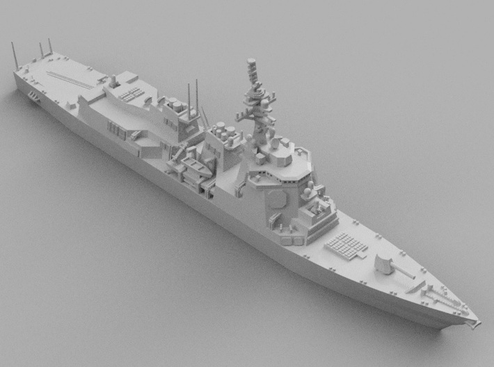 1/2000 JS Atago-class destroyer 3d printed Computer software render