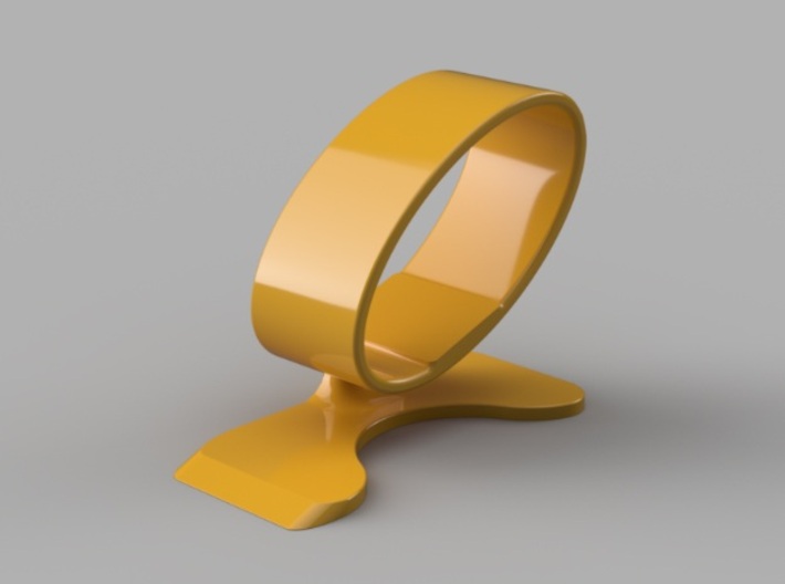 Wristwatch stand - side B 3d printed 