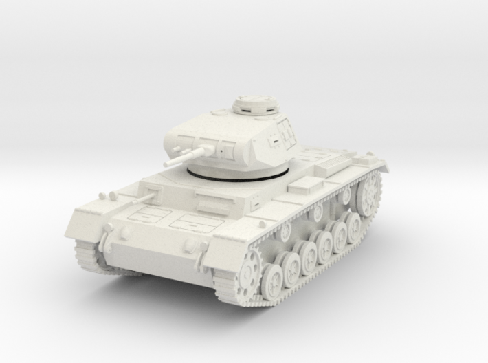 PV154 Pzkw IIIF Medium Tank (1/48) 3d printed