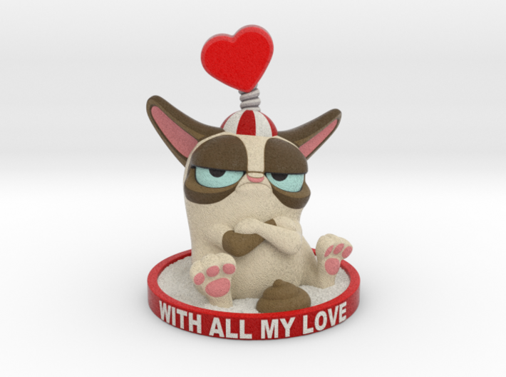 My Grumpy Valentine 3d printed 
