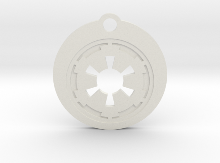 Star Wars Keychain - Empire Symbol 3d printed