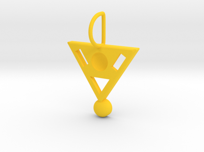 Geometric Meeting On A Triangle 3d printed