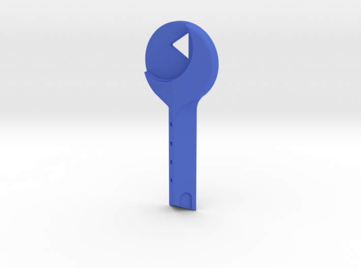 Mulholland Drive - Blue Key 3d printed