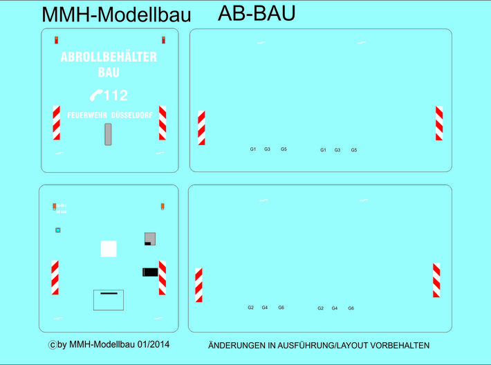 AB-Universal kurz 3d printed 