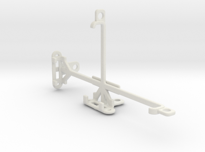 Gionee M6 tripod &amp; stabilizer mount 3d printed
