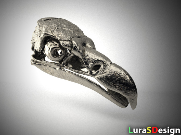 Vulture Skull 3d printed 