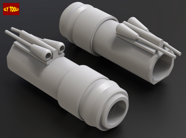 ANH - Bull Barrel (W/ Sight Version) 3d printed ANH - Bull Barrel (W/ Sight Version) - both sides