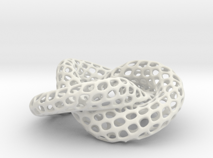 The other Klein bottle (triple twist) 3d printed