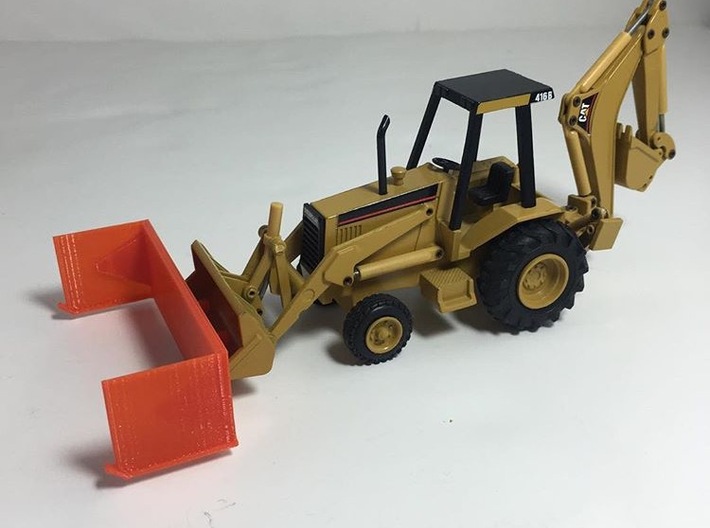 16 Foot Snow Pusher 1:50 Scale 3d printed 